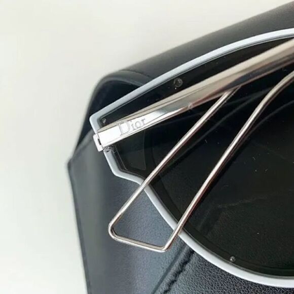 Dior Sculpt/S Silver Mirror Framed Sunglasses NWT - Picture 4 of 10